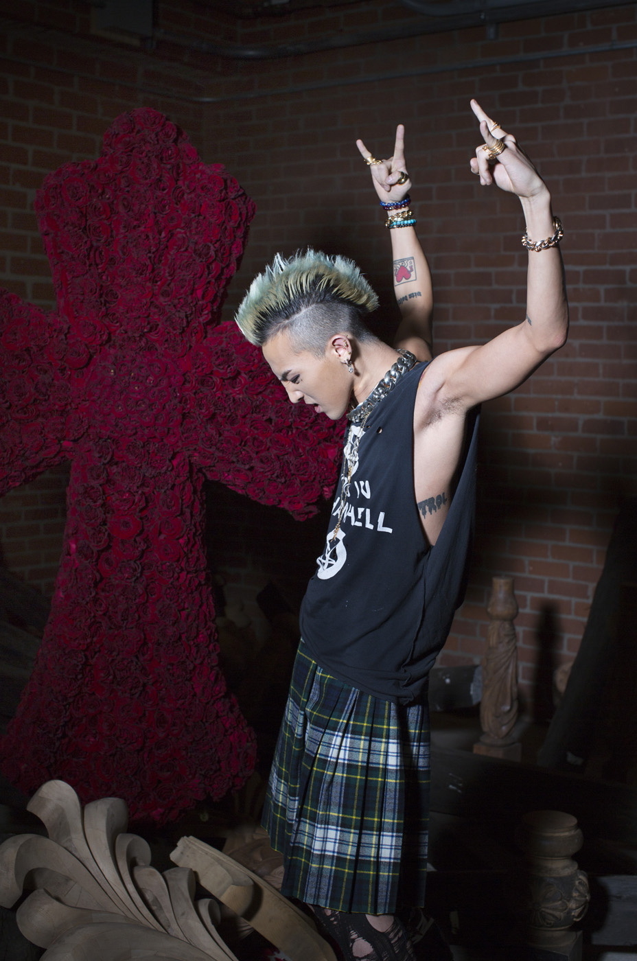 G-Dragon Punk Hollywood, CA 2012